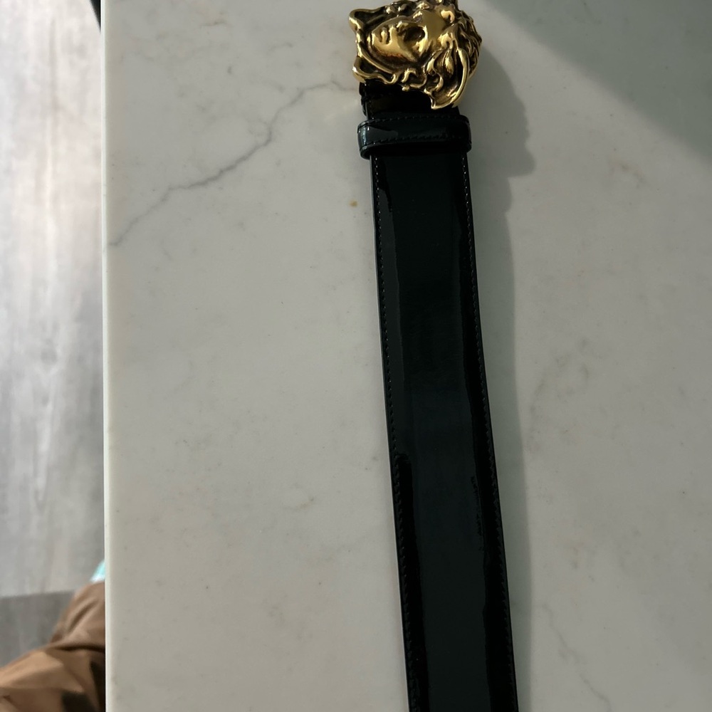 Versace Black Belt